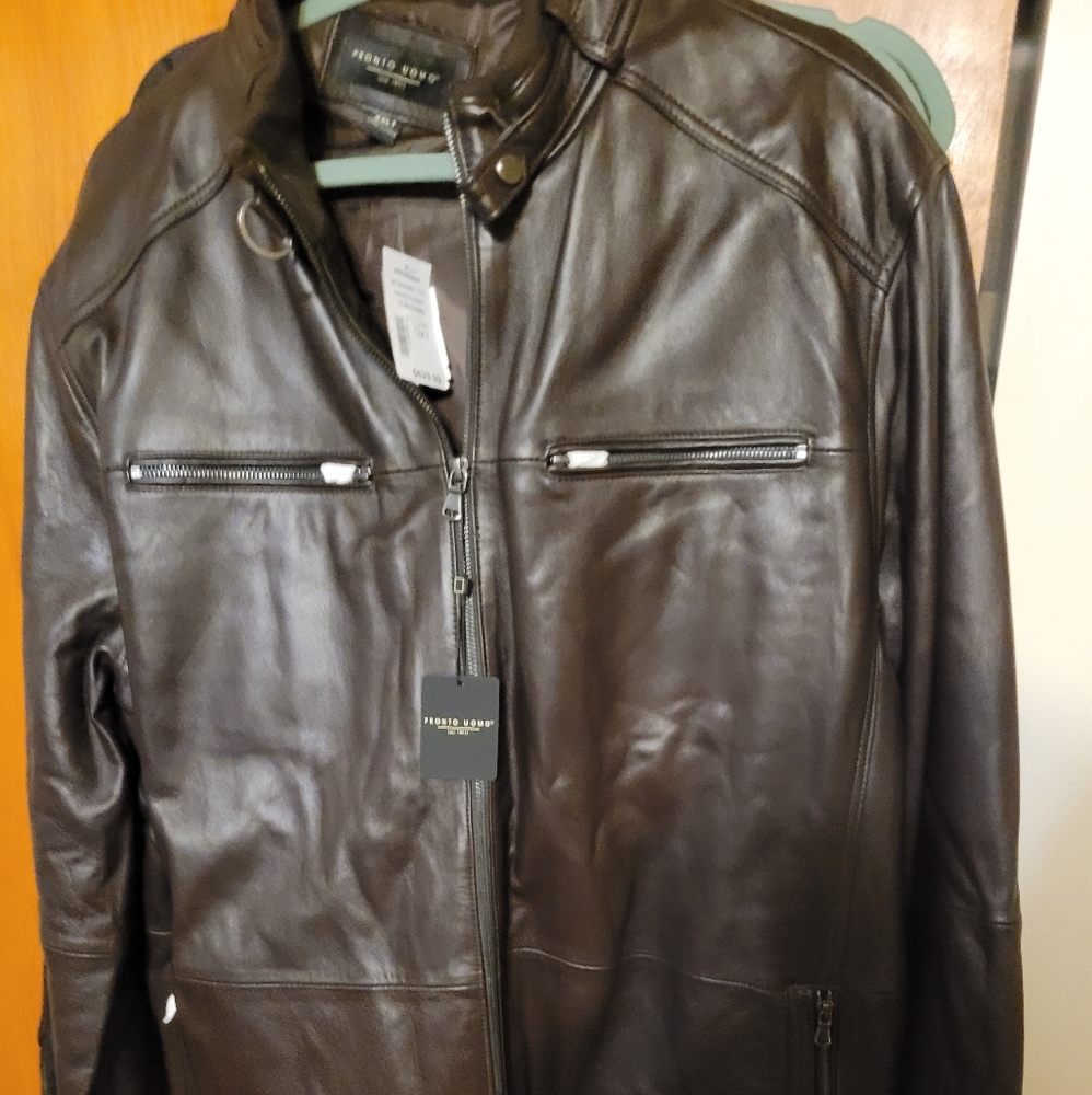 Bomber brown jacket